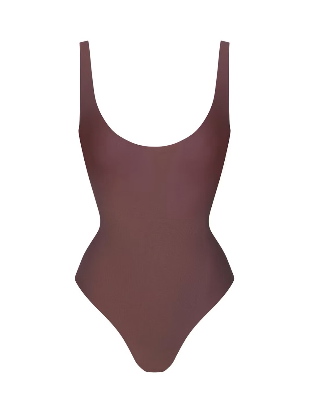 SKIMS Body Scoop Low back thong bodysuit in Cocoa Size Large